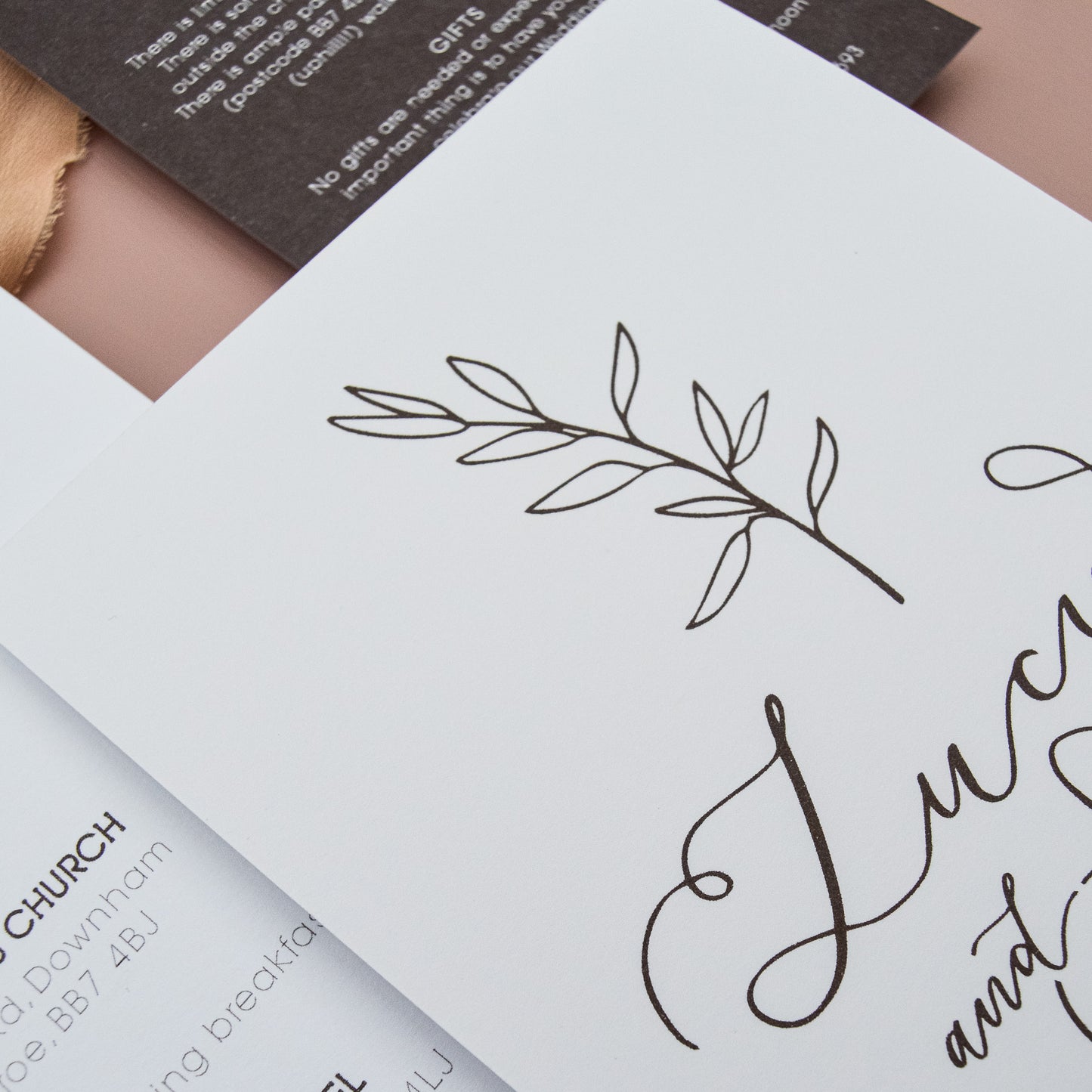 Muted Modern Boho Invitation